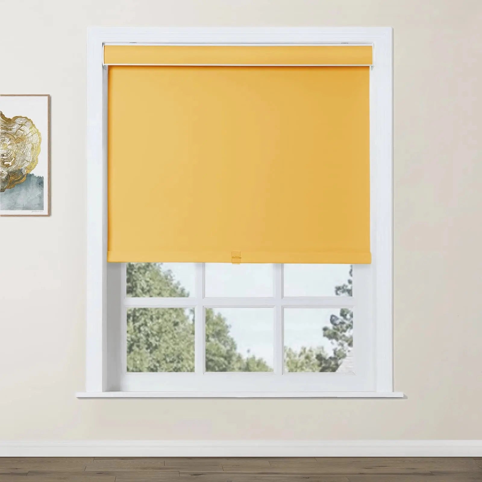 Premium Blackout Cordless Roller Shades for Windows - Light Blocking, Noise Reducing, Energy Efficient - Perfect for Bedrooms, Nurseries & Home Theaters