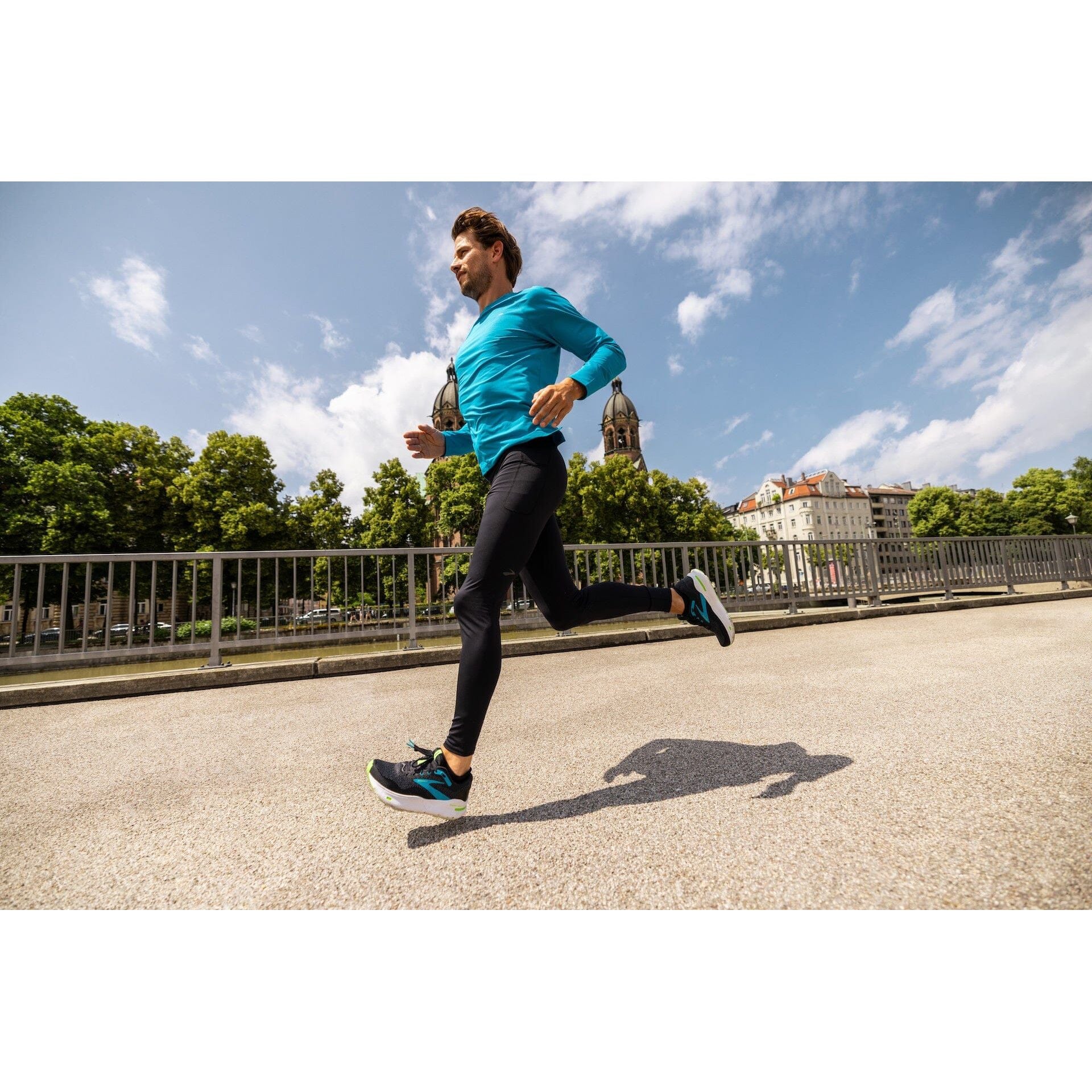 Brooks Ghost Max Men's Running Shoes - Medium & Wide Width for Comfort & Support | Perfect for Long-Distance Running & Daily Training