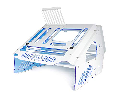 White W/Uv Blue Accents
