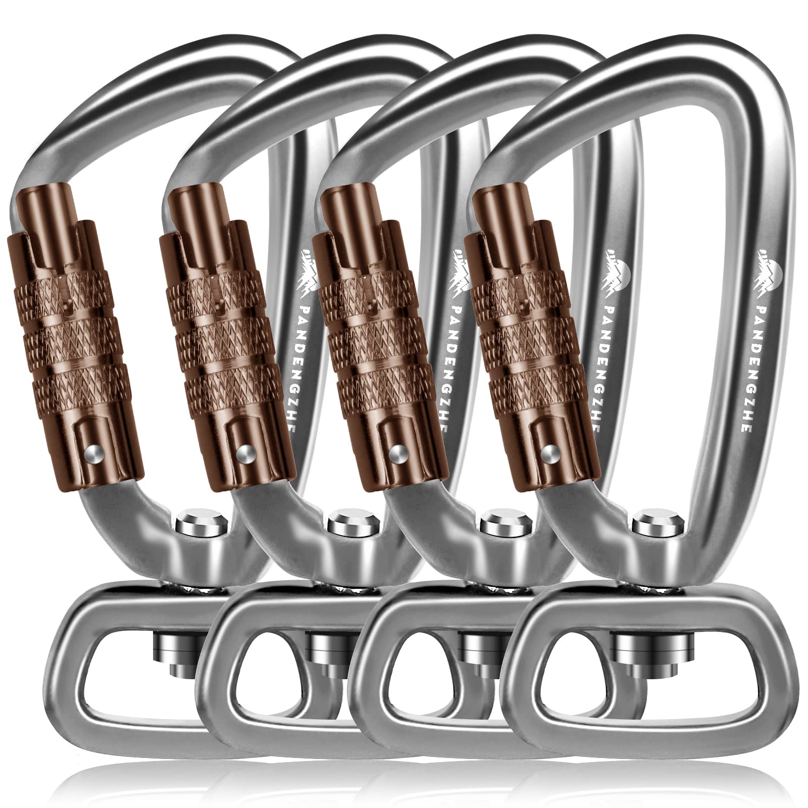 Swivel Locking Carabiner Clip 2.5