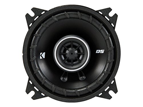 Harmony Audio Kicker 43DSC404 4-Inch DS Series 25W RMS 4 Ohm Coaxial Car Speakers - DSC4 Bundle with Sound Dampening Kit for Enhanced Vehicle Audio | Perfect for Car Audio Upgrades, Truck Stereo Systems & Road Trip Entertainment