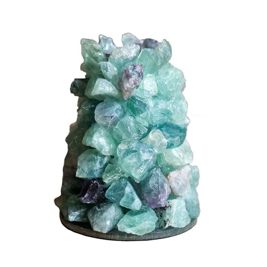 Natural Amethyst Crystal Cluster Tealight Candle Holder - Healing Energy Decorative Home Decor for Meditation, Relaxation & Spiritual Healing