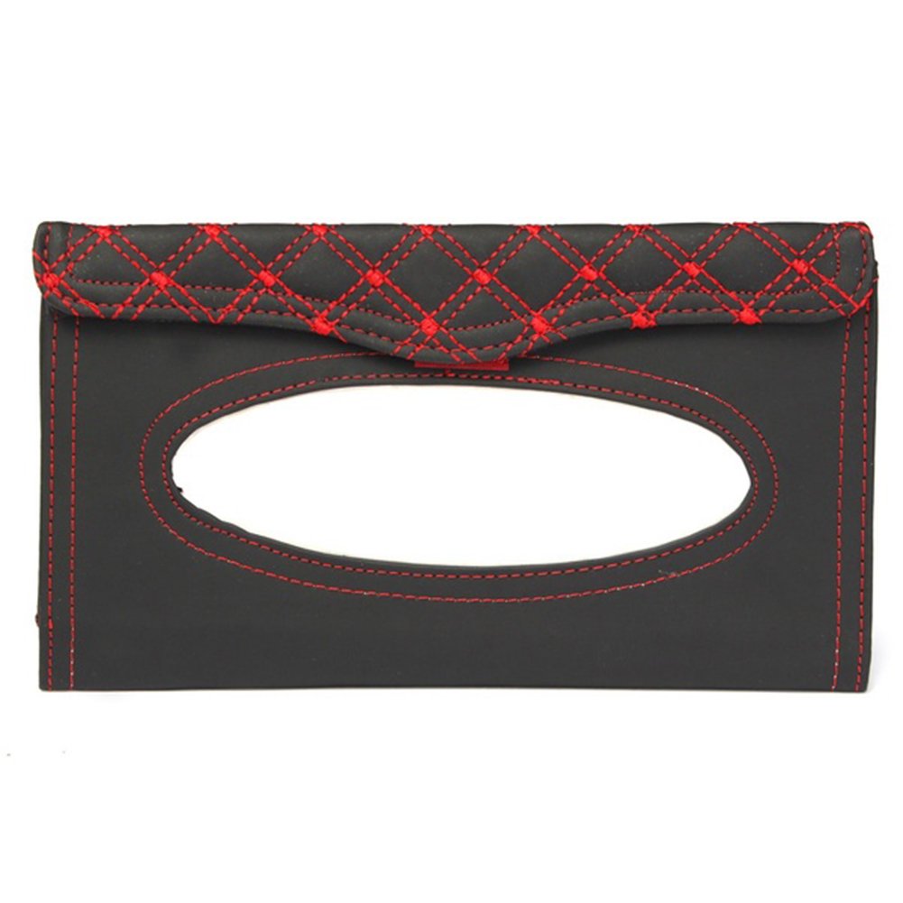 Universal Car Sun Visor Tissue Box Holder - Paper Towel & Napkin Organizer for Vehicle (Perfect for Road Trips, Commuting & Travel Accessories)