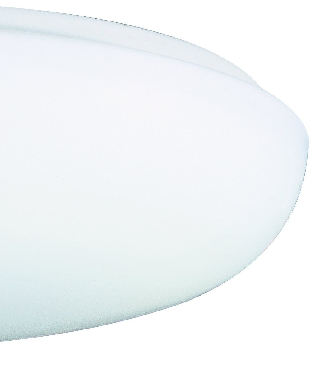 14W Low Profile 2-Light Flush Mount Ceiling Light Fixture - White - Perfect for Bedrooms, Hallways & Small Spaces