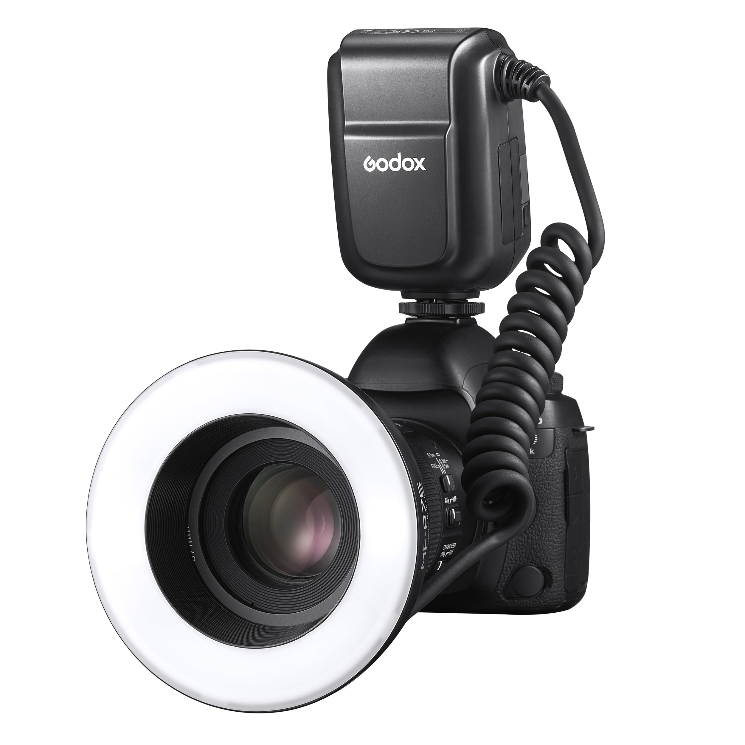 MF-R76 C/N/S On-Camera TTL Macro Ring Flash for Sony DSLR Cameras - Perfect for Jewelry, Product & Close-Up Photography