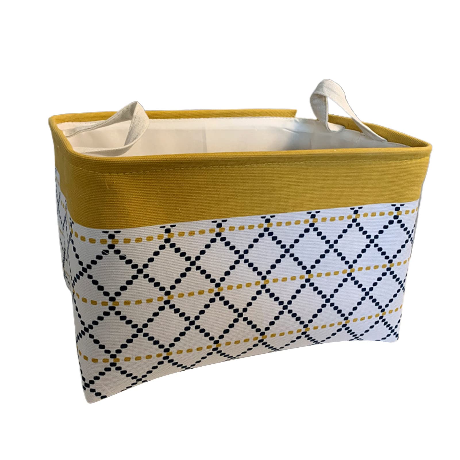 Premium Thick Woven Fabric Storage Baskets - Large Clothes Organizer for Bedroom, Closet & Laundry Room - Home Decor Storage Solution for Blankets, Toys & More