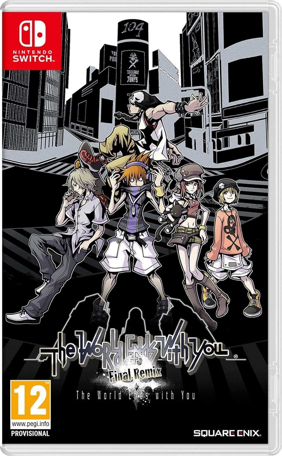Nintendo The World Ends with You: Final Remix Standard Edition for Nintendo Switch - Action RPG Adventure Game for Teens & Adults | Perfect for Home Gaming & Travel Entertainment