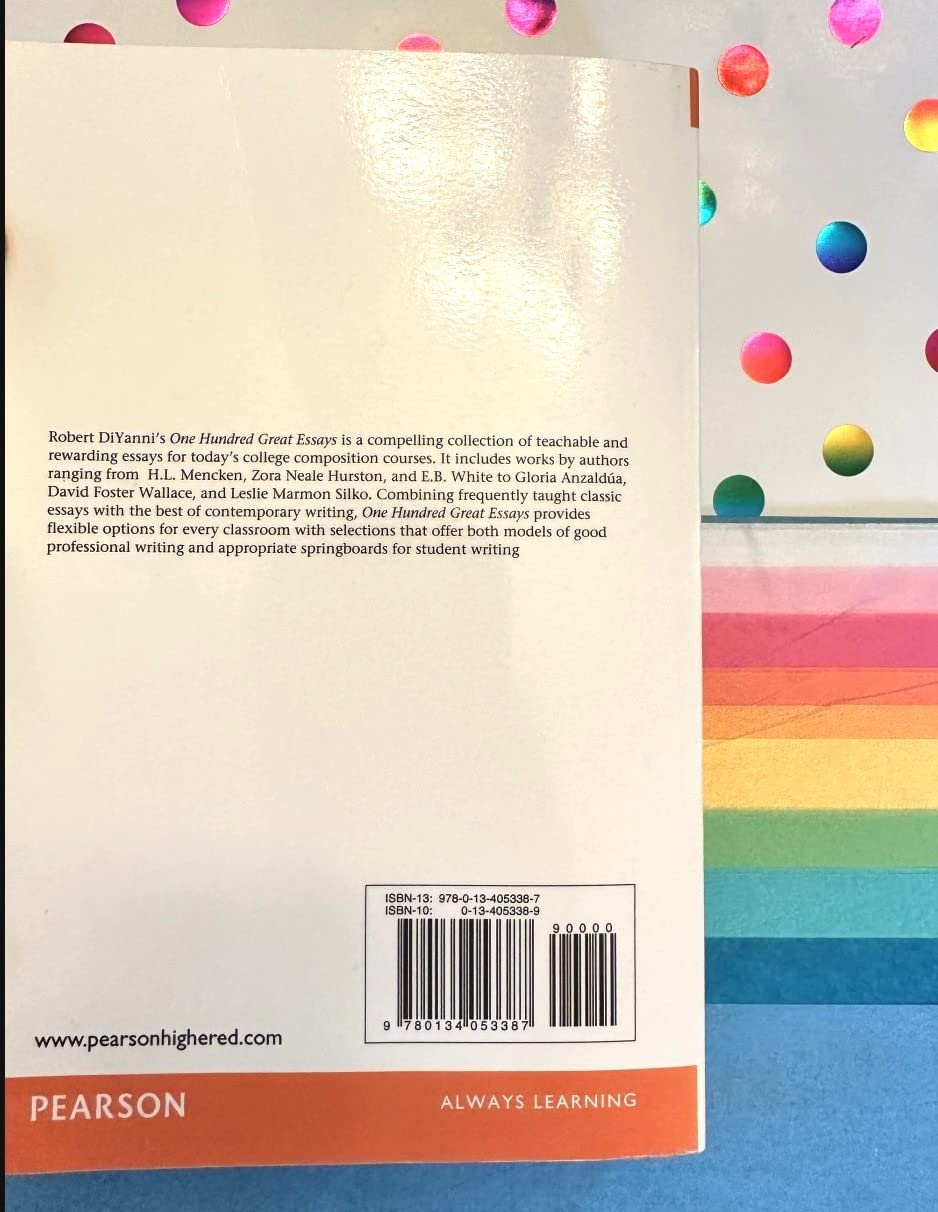 100 Great Essays Collection - Classic & Inspirational Essays for Students, Writers & Book Lovers | Perfect for Study, Writing Inspiration & Literary Appreciation