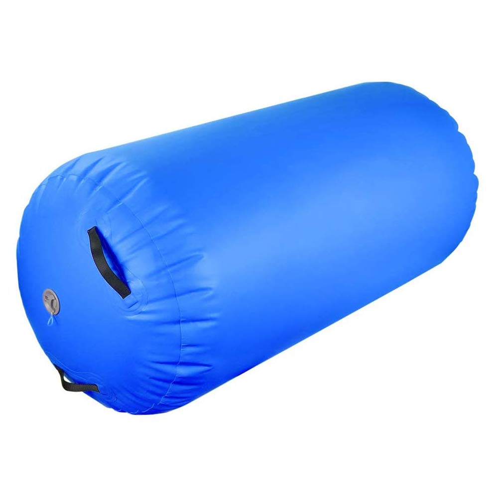 Portable Air Spot & Air Block Inflatable Roller for Home Gym, Yoga, Training, Cheerleading - Includes Electric Air Pump & Carry Bag - Perfect for Outdoor, Beach, Park, Water Activities & Kids Play