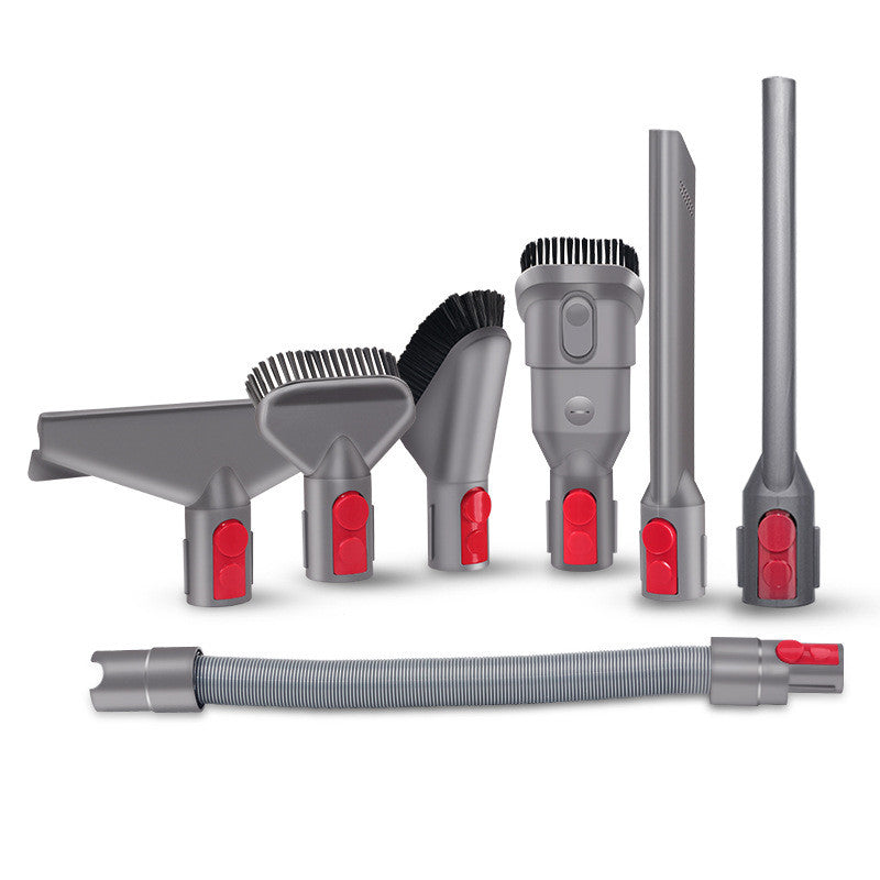 Premium Vacuum Cleaner Accessories - 5-Piece Tip Brush Set for Deep Cleaning Carpets, Upholstery & Hard Floors - Ideal for Pet Hair, Dust & Debris Removal - Compatible with Most Vacuum Brands