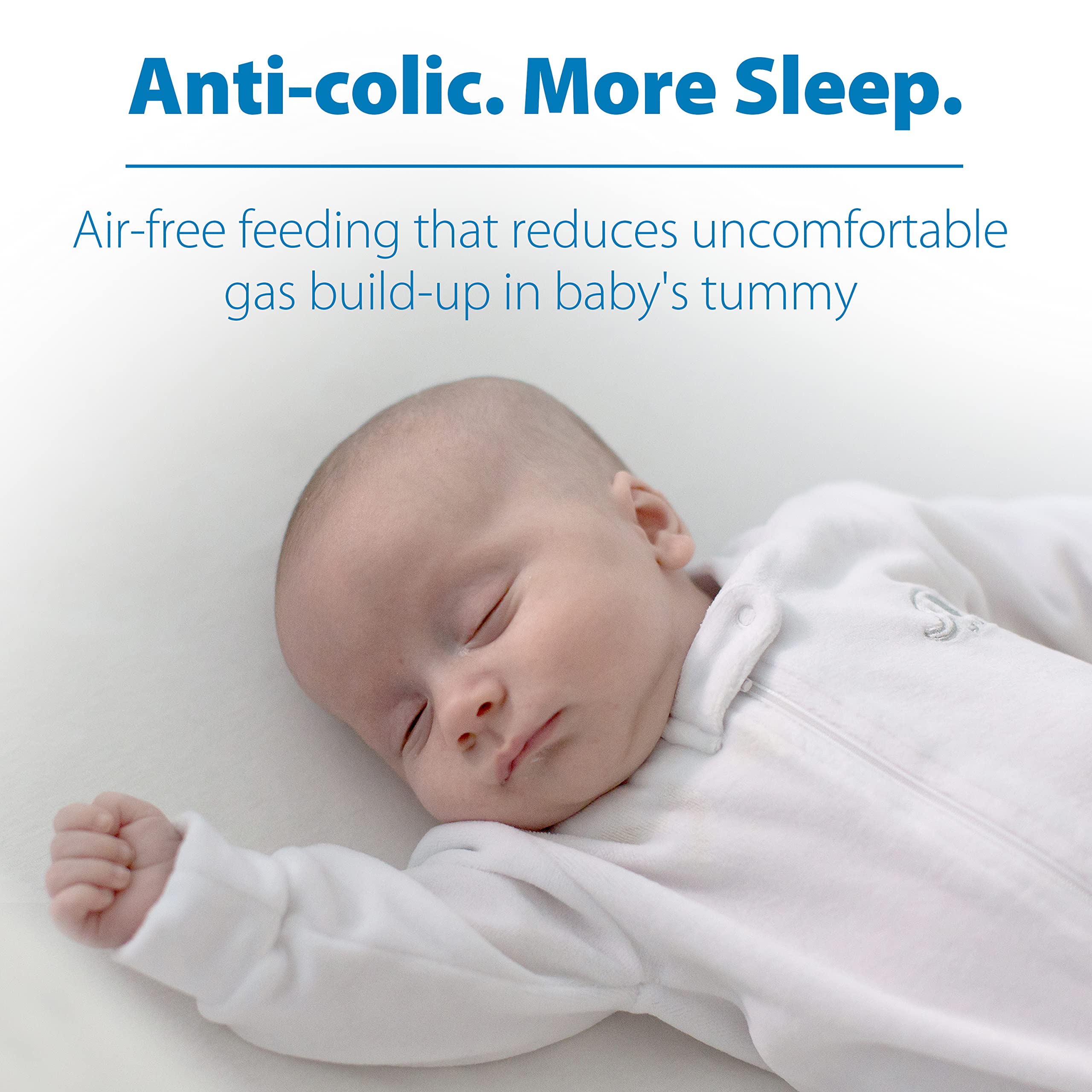 Dr. Brown’s Natural Flow® Anti-Colic Options+™ Narrow Glass Baby Bottles, 2-Pack, 8 oz/250 mL - BPA-Free Baby Feeding Bottles for Newborns & Infants - Perfect for Breastfeeding Transition & Reducing Colic (Packaging May Vary) | Dr. Brown’s Options+ Narrow Baby Bottles, 4-Pack, 8 oz - Ideal for Formula Feeding & Gas Relief in Infants