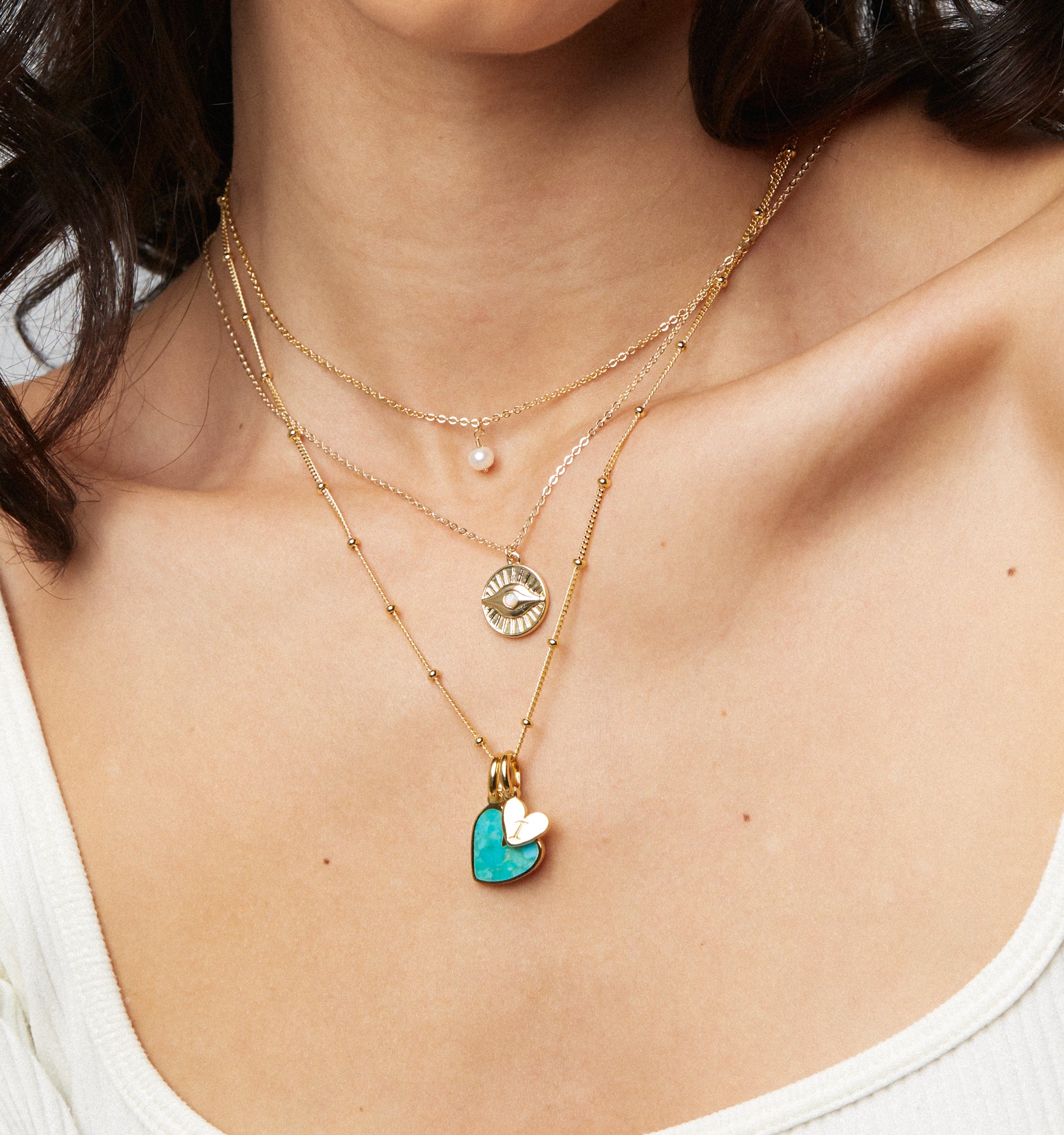 Evil Eye Necklace for Women - Elegant Dainty Protection Pendant Jewelry - Perfect for Everyday Wear, Gifts & Spiritual Healing