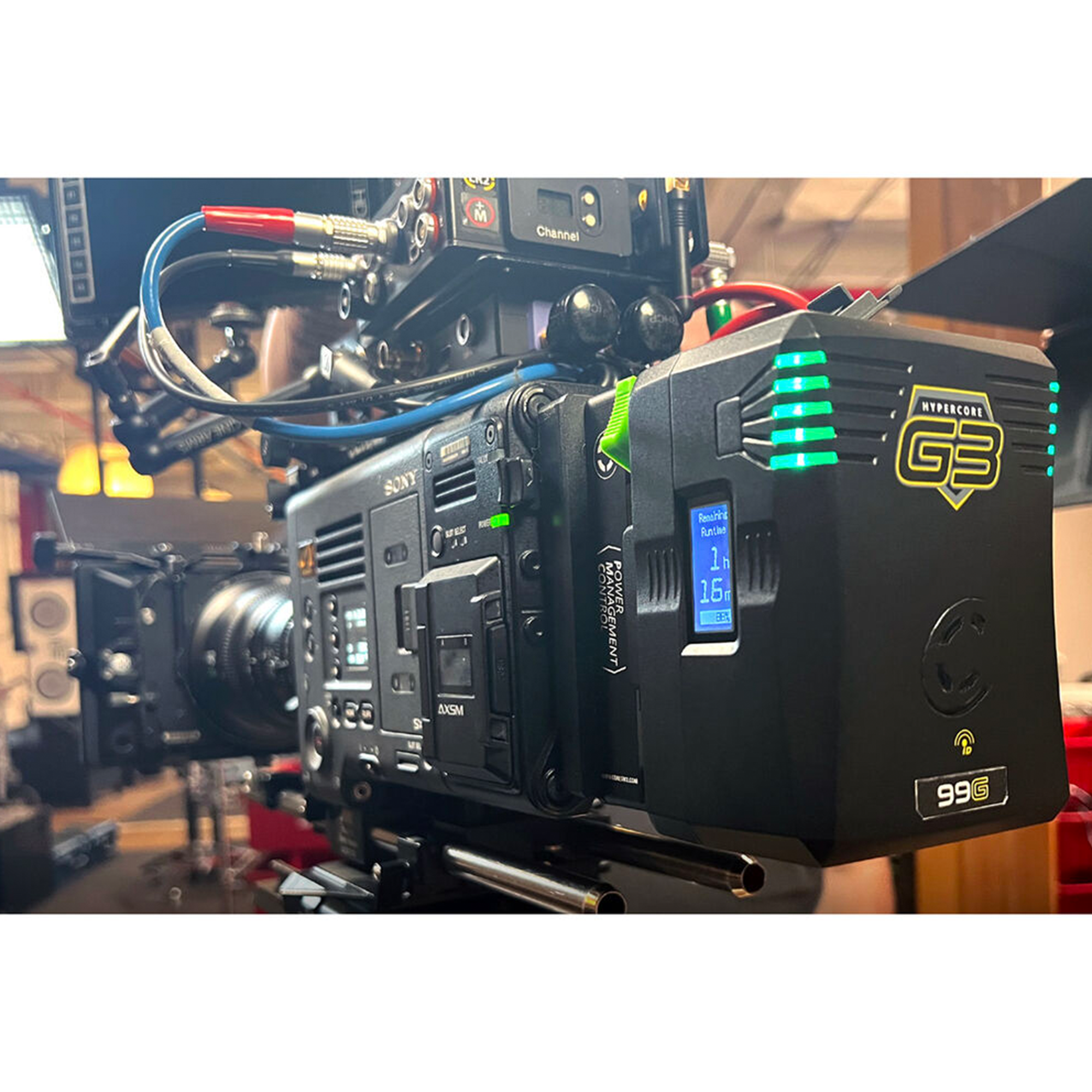 Core SWX Hypercore G3 99V 99Wh V-Mount Lithium Ion Battery for Cinema Cameras - Professional Power Solution for Sony, Canon, Blackmagic & DSLR Filmmaking