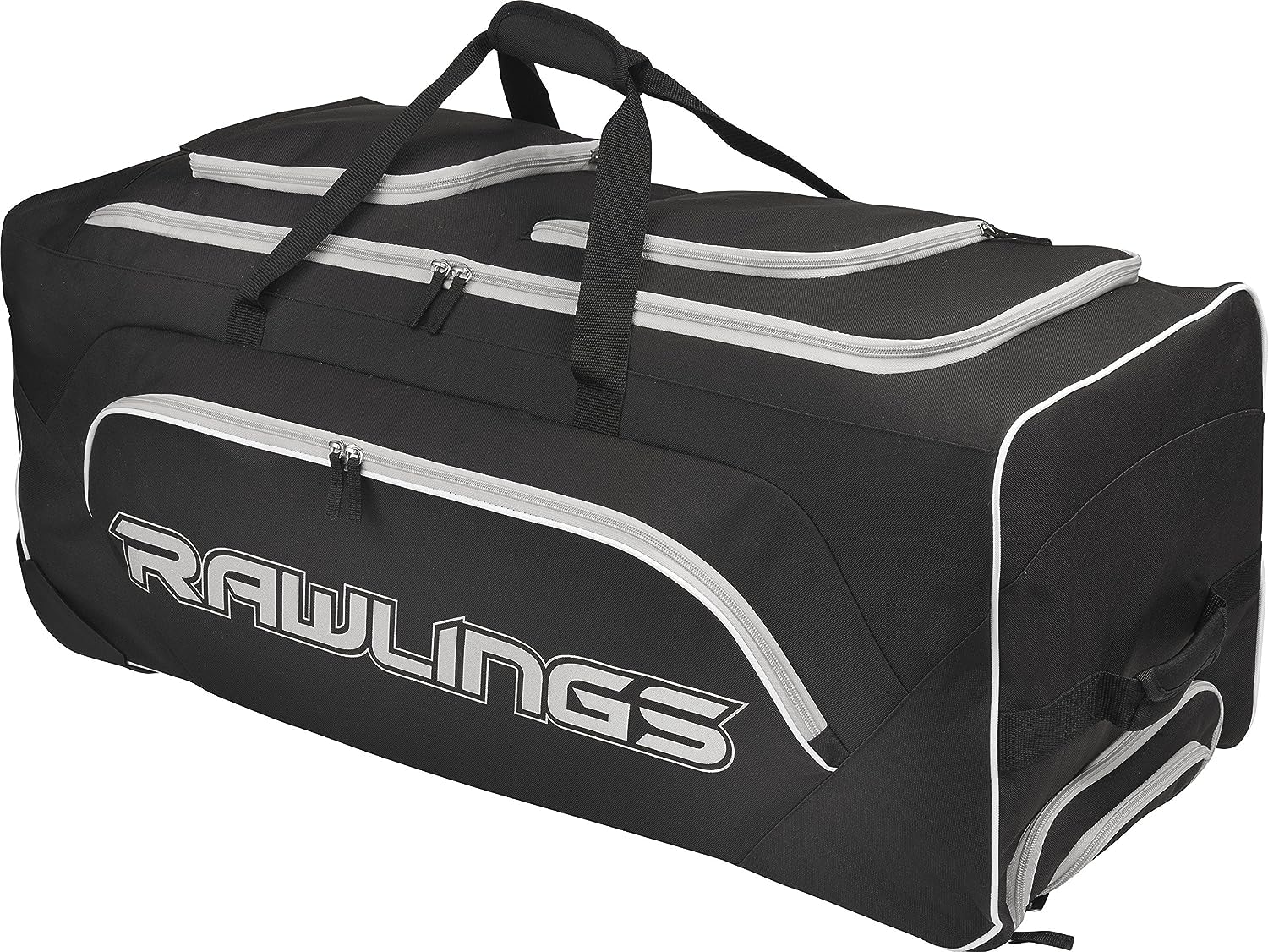 Rawlings YADI Wheeled Catcher's Bag - Official Yadier Molina Model Baseball Softball Equipment for Catchers | Durable Gear for Games, Practices & Travel