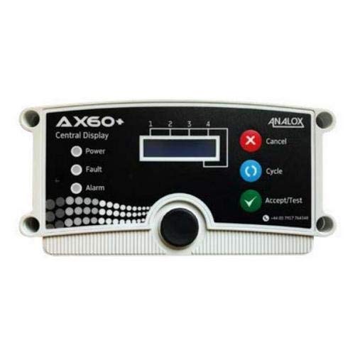 AX60CUSYXE Ax60 Plus Central Display Unit - Hard Wired Control Panel for Home & Commercial Security Systems | Perfect for Office Buildings, Retail Stores, and Smart Home Automation