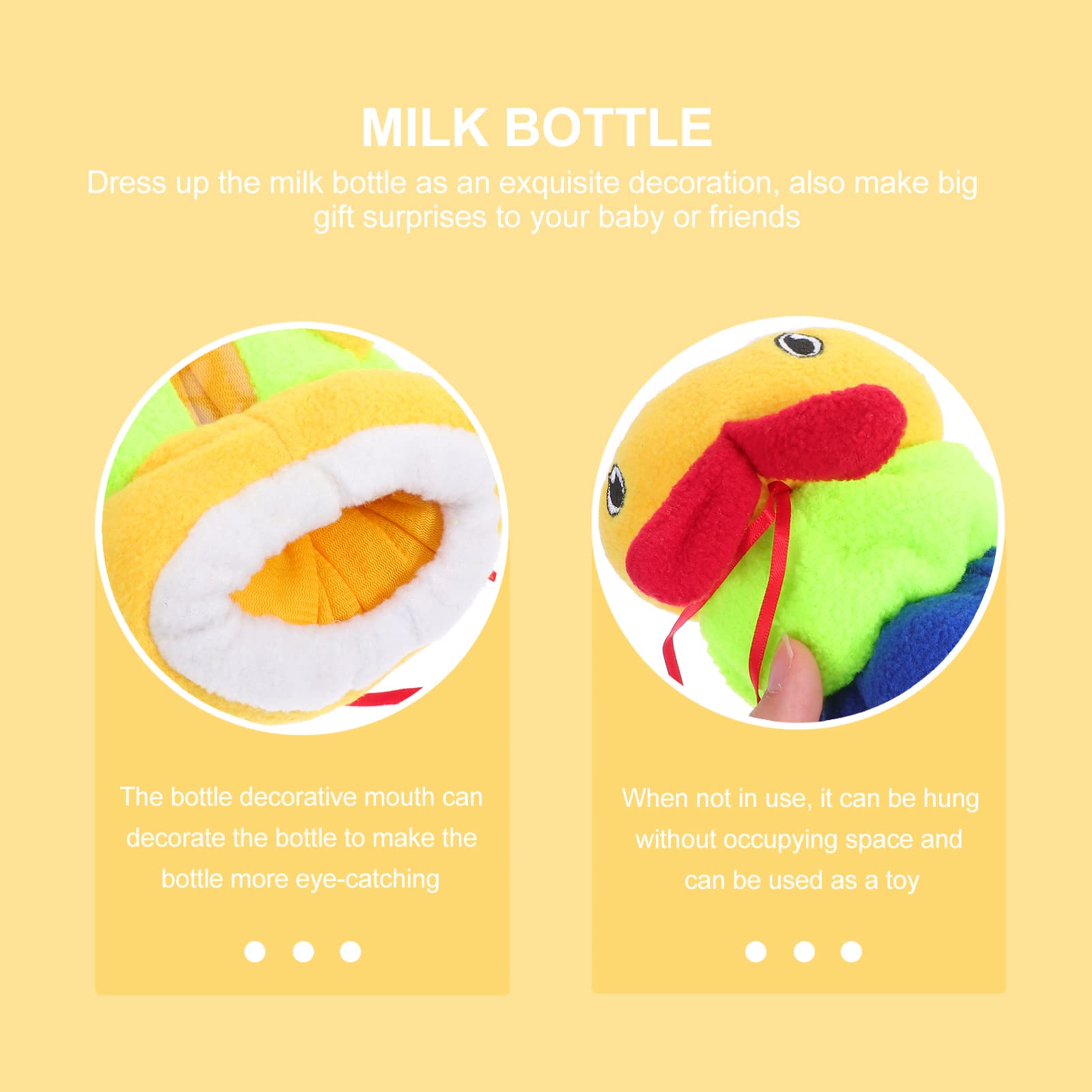 Healifty Insulated Milk Bottle Warmer Bag - Thermal Bottle Cover & Protector for Kids - Keep Baby Bottles Warm On-The-Go, Perfect for Travel, Daycare & Outdoor Activities