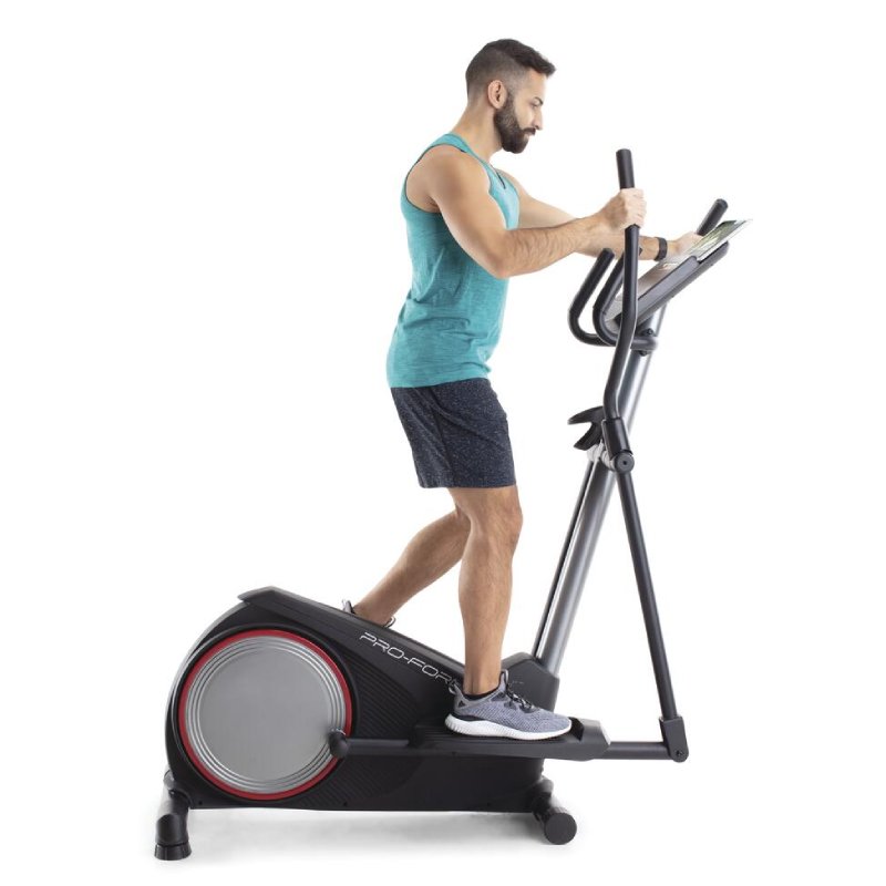 ProForm Sport E2.0 Elliptical Trainer Machine - Low Impact Cardio Workout for Home Gym | Perfect for Weight Loss & Full Body Toning
