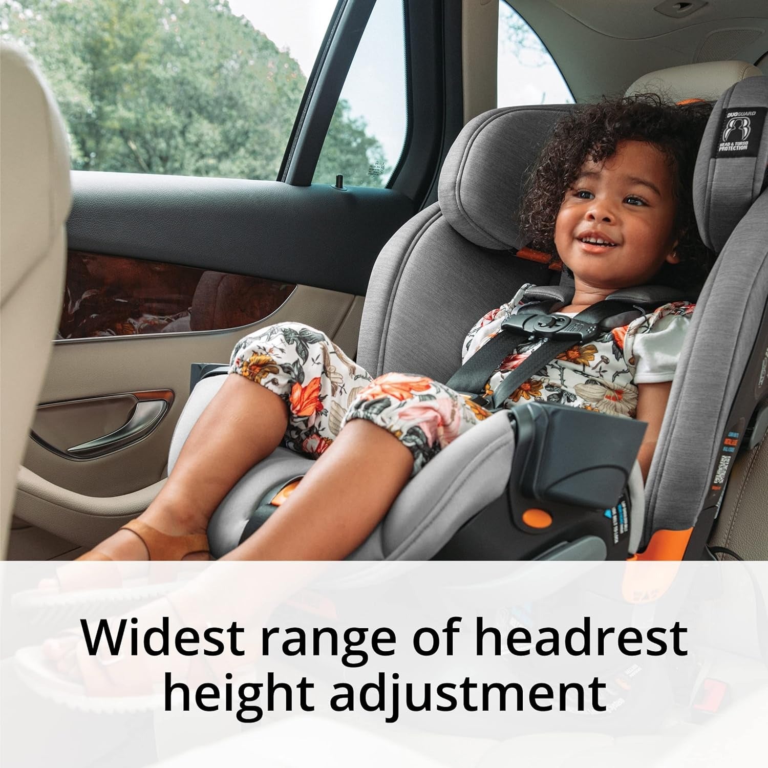 Chicco OneFit ClearTex All-in-One Convertible Car Seat for Infants to Toddlers - Safe & Comfortable for Travel, Shopping, and Daily Commute
