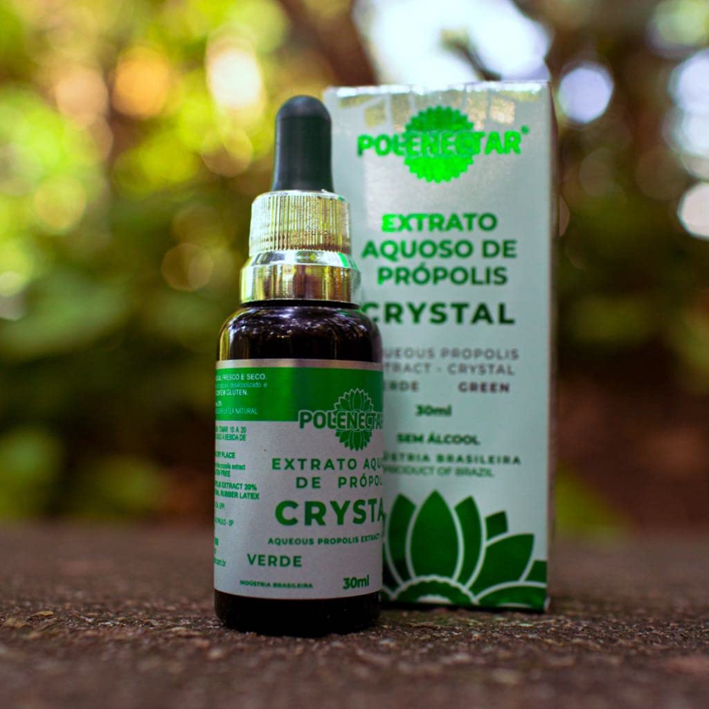 10 Bottles Green Propolis Crystal Aqueous Solution Extract 30ML - Natural Immune Support, Antioxidant Supplement for Daily Wellness & Skin Care