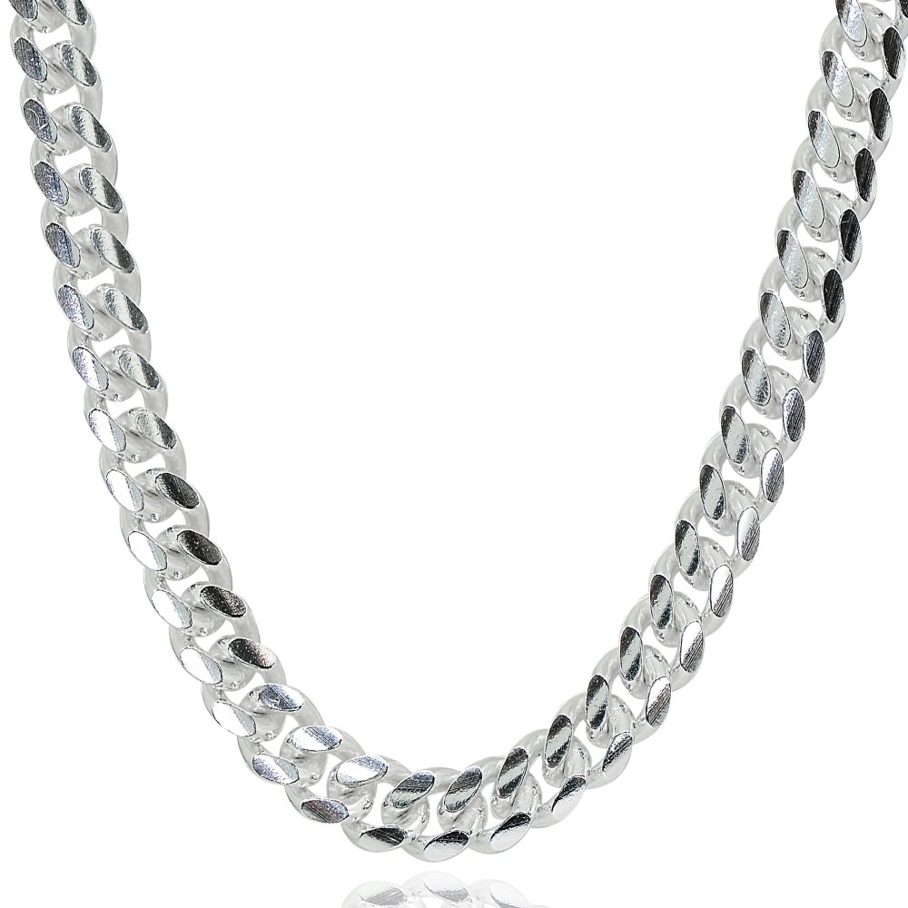 5mm Sterling Silver Miami Cuban Curb Link Chain Necklace for Men & Women | Unisex Jewelry Gift for Birthday, Anniversary & Everyday Wear