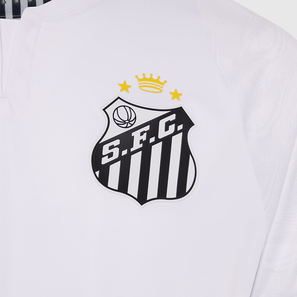 Santos FC 2024-2025 Official Home Jersey - Authentic Soccer Jersey for Men & Women - Perfect for Matches, Training, and Fan Support