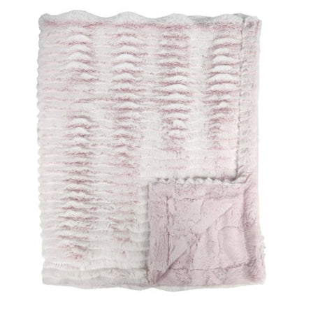 Winx + Blinx Ziggy Mauve Minky Blanket - Ultra Soft Plush Throw for Kids & Adults - Perfect for Nursery, Bedroom, Couch & Travel