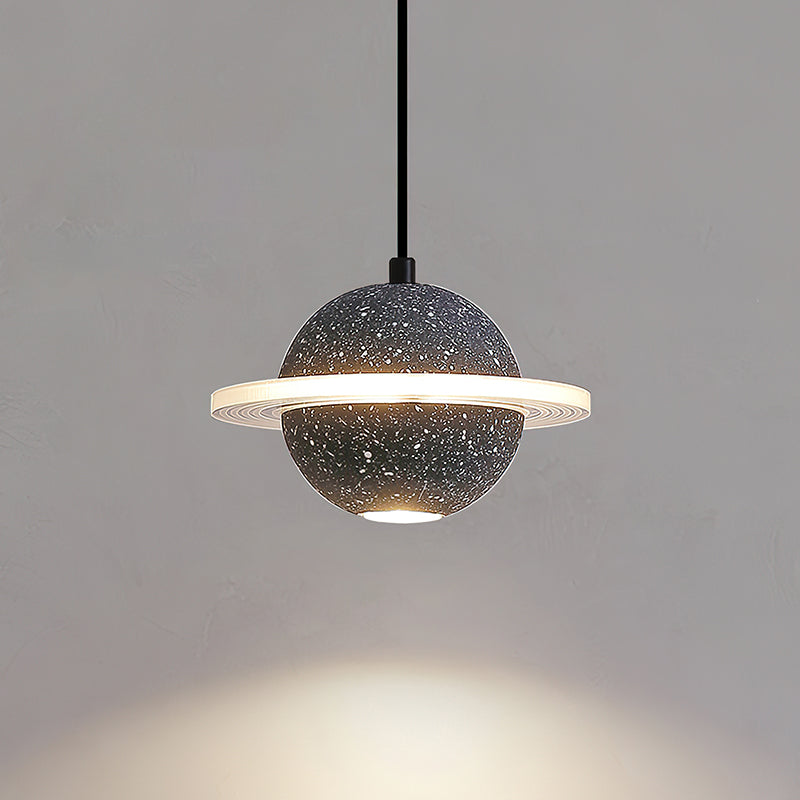 Artsy Planet Pendant Light - Modern Celestial Ceiling Fixture for Bedroom, Living Room & Nursery Decor | Solar System Inspired Lighting for Home & Office