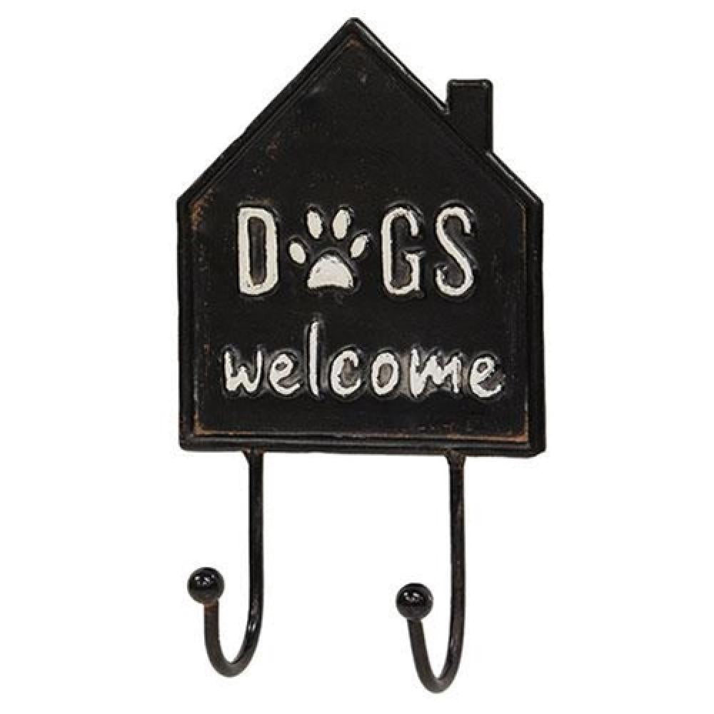 Durable Metal Wall Hook for Dogs - Rustproof Pet Leash & Key Holder - Perfect for Entryway, Mudroom & Dog-Friendly Homes