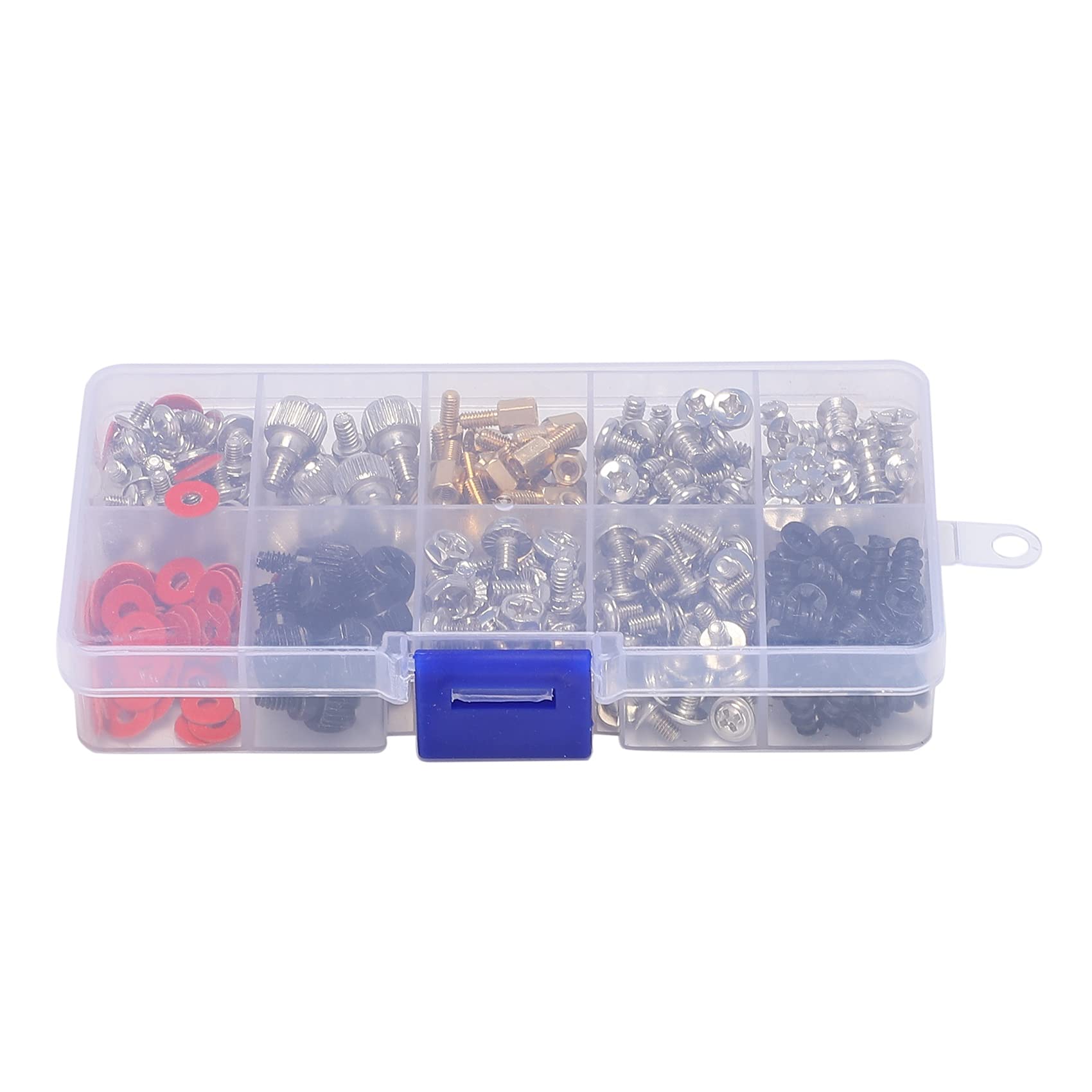 360PCS Computer Screws Kit - PC Case Screws, Motherboard Standoffs, Hard Drive & Fan Mounting Screws for PC Building & Repair - Perfect for DIY Computer Assembly, Upgrades & Maintenance