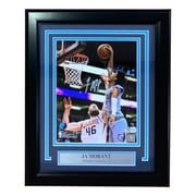 Authentic Ja Morant Signed Framed 8x10 Photo - Memphis Grizzlies vs Phoenix Suns Game - Limited Edition Basketball Memorabilia - Perfect for Sports Fans, Collectors, and Man Cave Decor