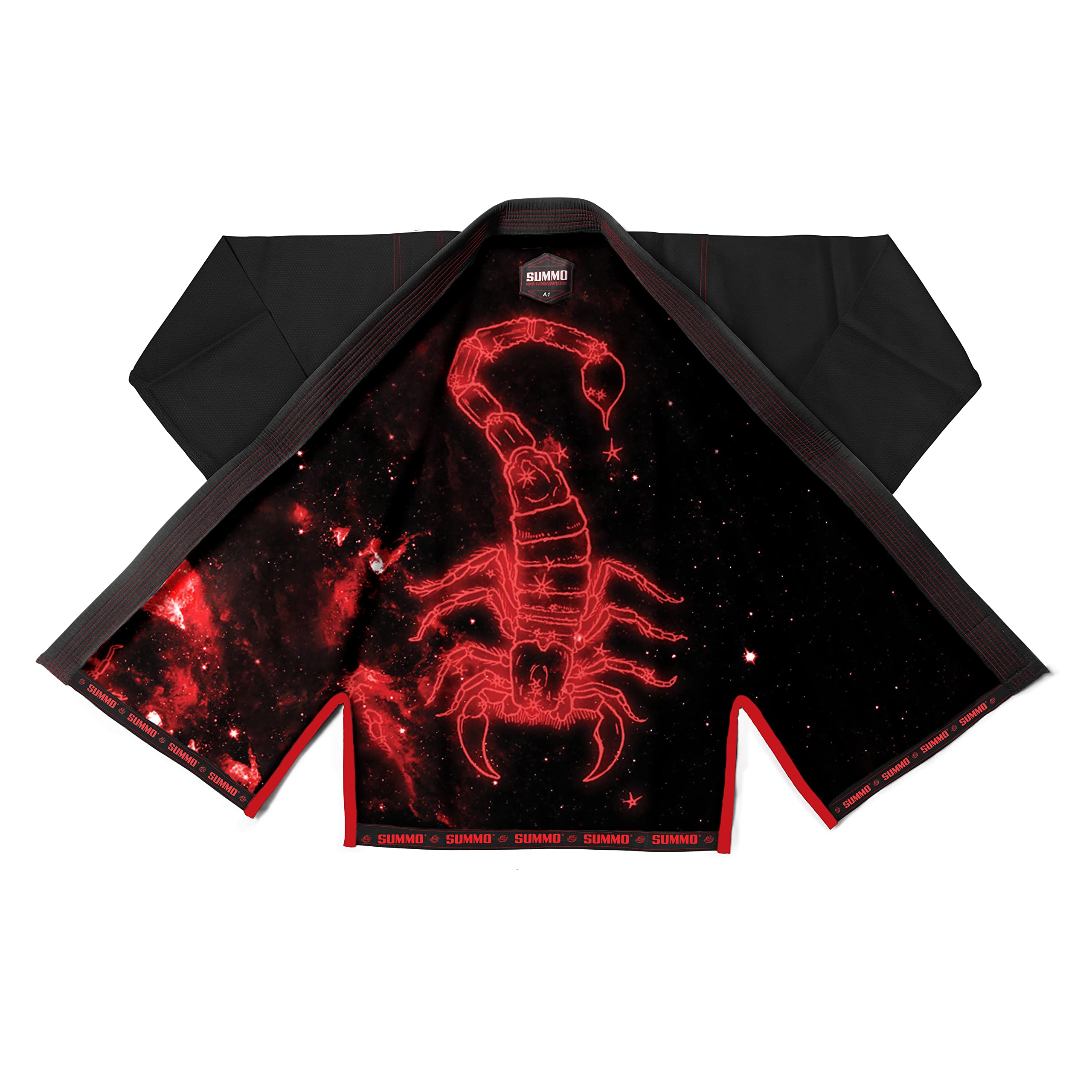 Summo Predator Sublimation BJJ Gi - Lightweight & Durable Brazilian Jiu-Jitsu Uniform for Training & Competition - Perfect for MMA, Grappling & Martial Arts Practice