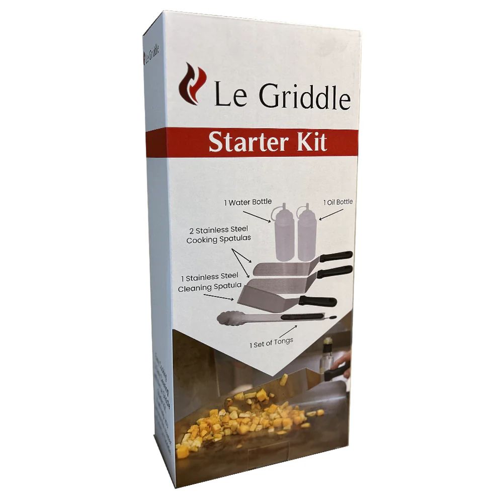 Le Griddle 6-Piece Starter Accessory Kit | Premium Grill Tools Set for Outdoor Cooking & BBQ | Perfect for Camping, Backyard Parties & Tailgating