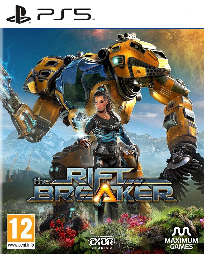 The Riftbreaker - Base Building Action RPG Game for PlayStation 5 | Sci-Fi Survival Strategy with Tower Defense Elements | Perfect for Fans of Exploration and Resource Management Games