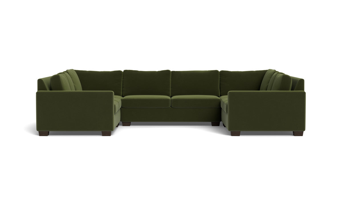 Track 141 Corner Sofa U Sectional - Modern L-Shaped Couch with Reversible Chaise, Soft Fabric Upholstery for Living Room, Family Room & Home Theater Comfort | Perfect for Small Spaces & Apartment Living