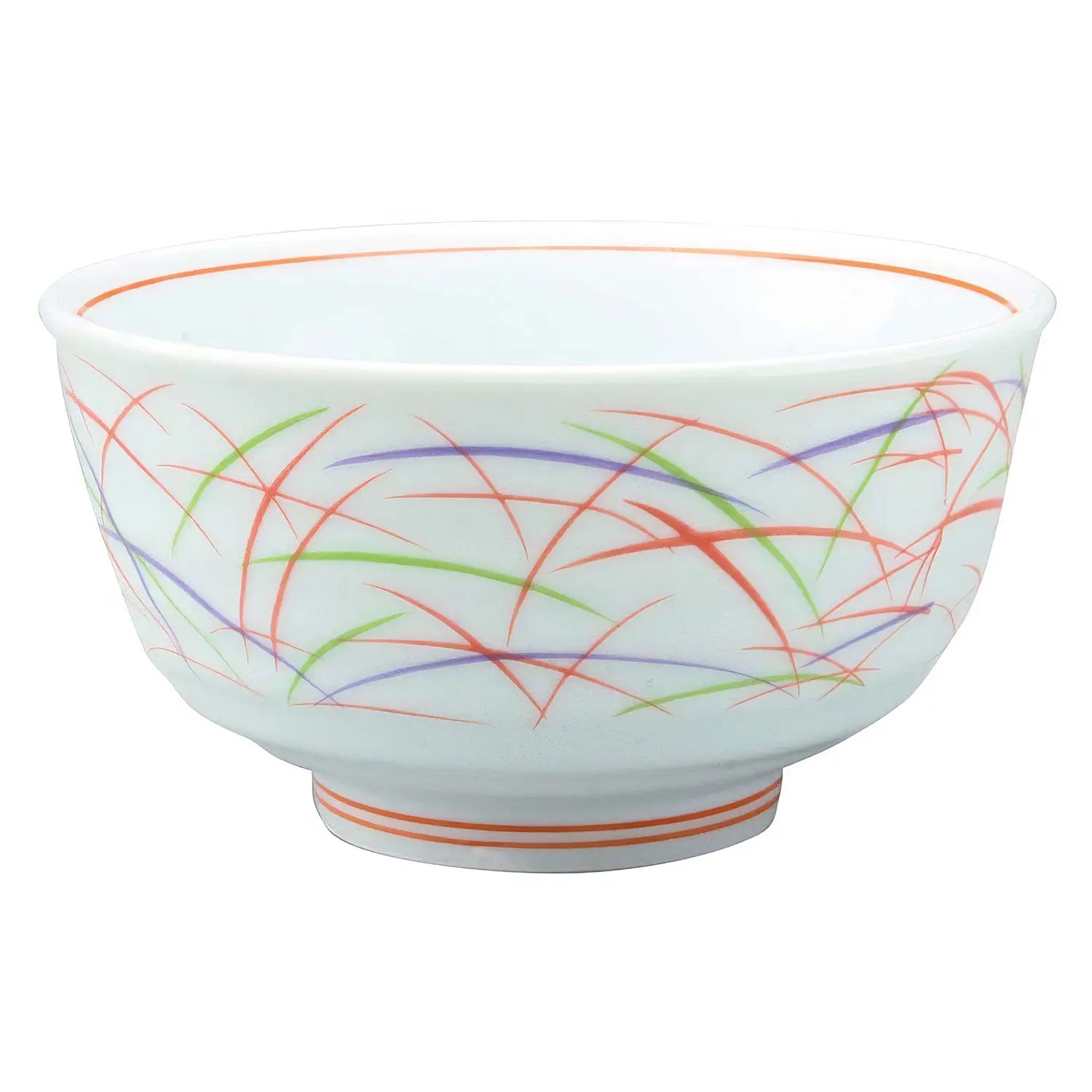 EBM Porcelain Tempered Donburi Bowl 13cm - Japanese Rice Bowl for Ramen, Sushi & Soup - Microwave & Dishwasher Safe - Perfect for Home Dining & Restaurant Use