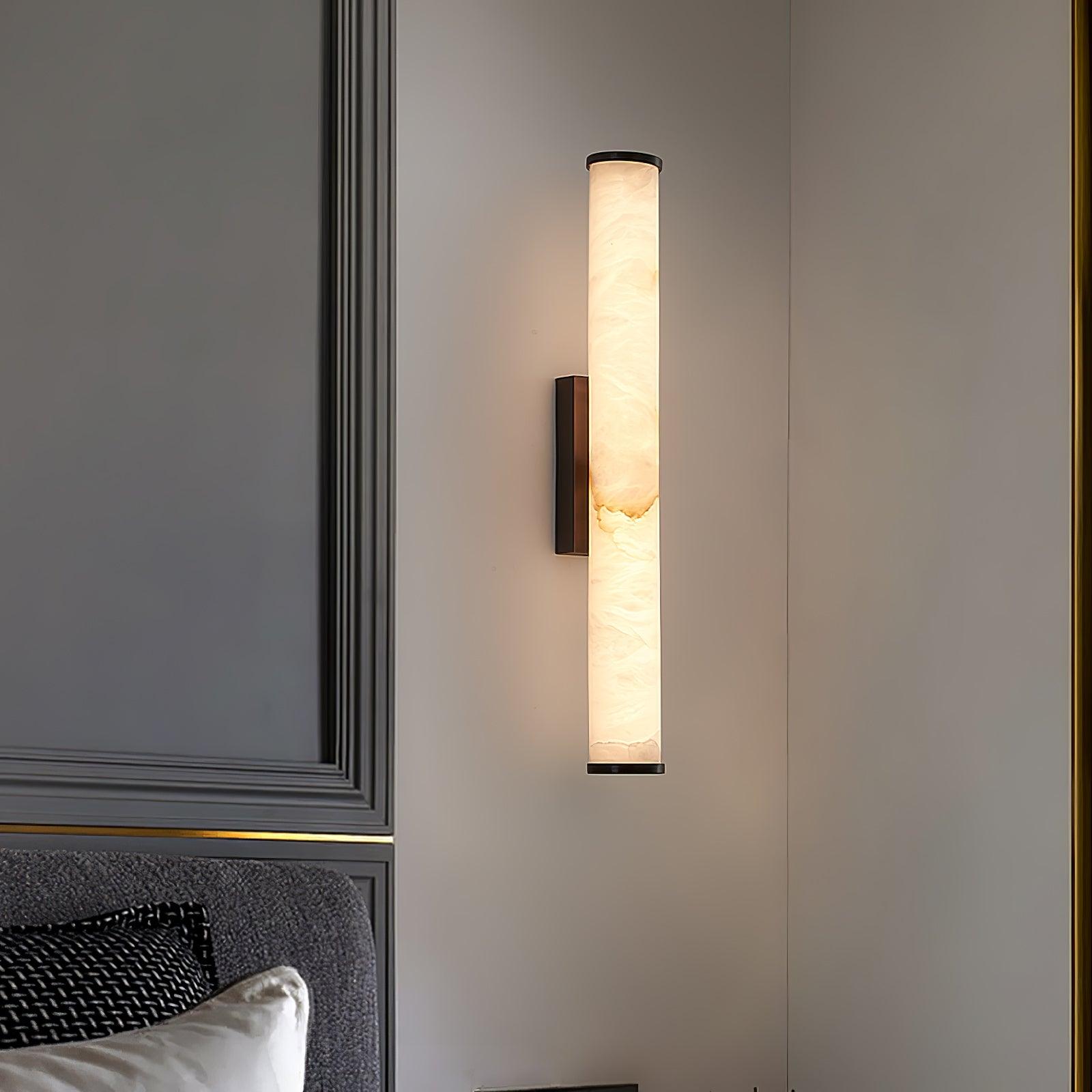 Callisto Modern Wall Lamp - Sleek LED Sconce Light for Bedroom, Living Room & Hallway - Energy Efficient Indoor Lighting Fixture (Black)