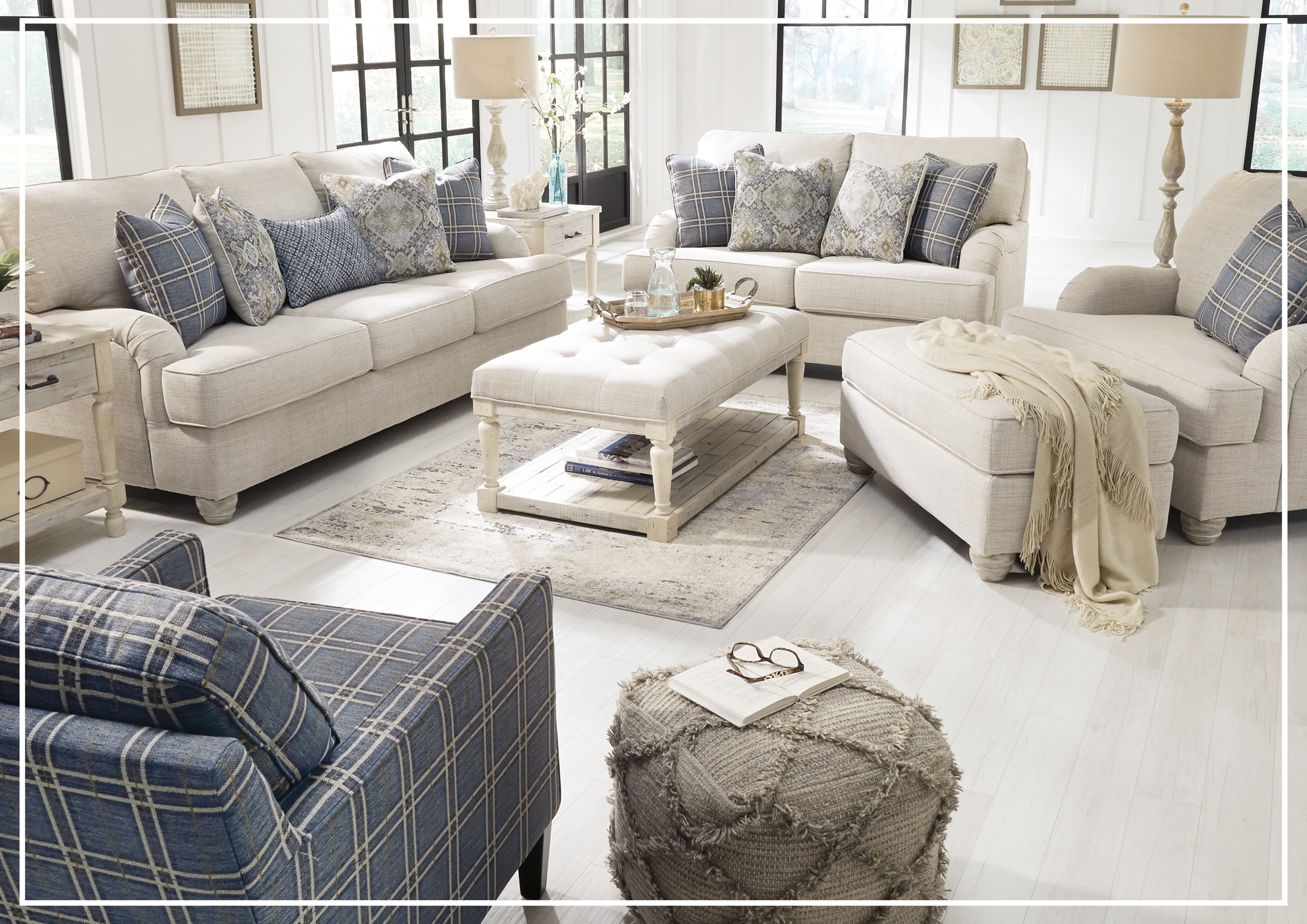 Gio Italia Trenton Queen Fabric Sleeper Sofa - Linen Color Convertible Couch Bed for Small Spaces | Perfect for Guest Rooms, Apartments & Home Offices