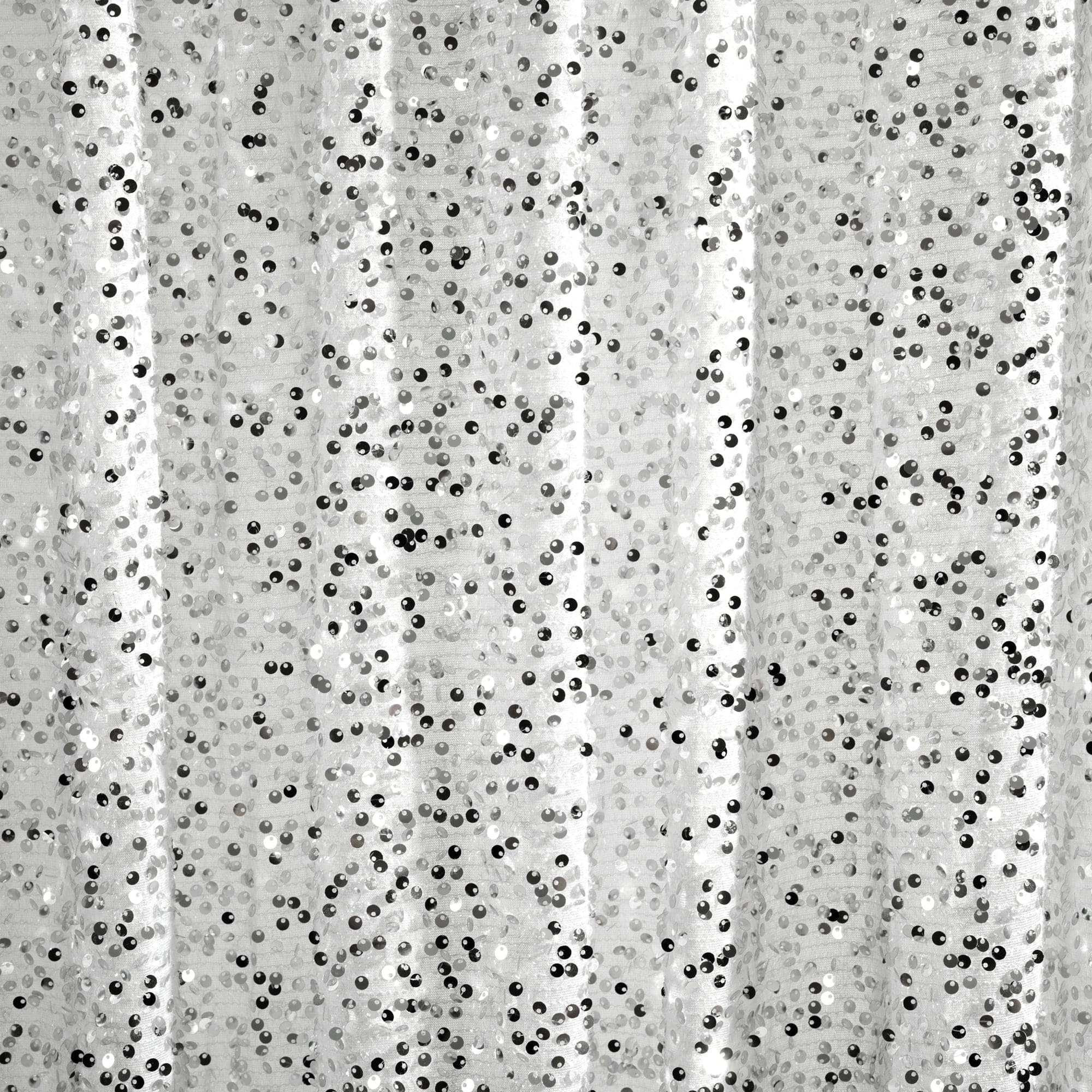 Elegant Ballgown Glam Sparkle Sequins Window Curtain Panel - Luxury Bedroom & Living Room Drapes for Wedding, Party, and Home Decor