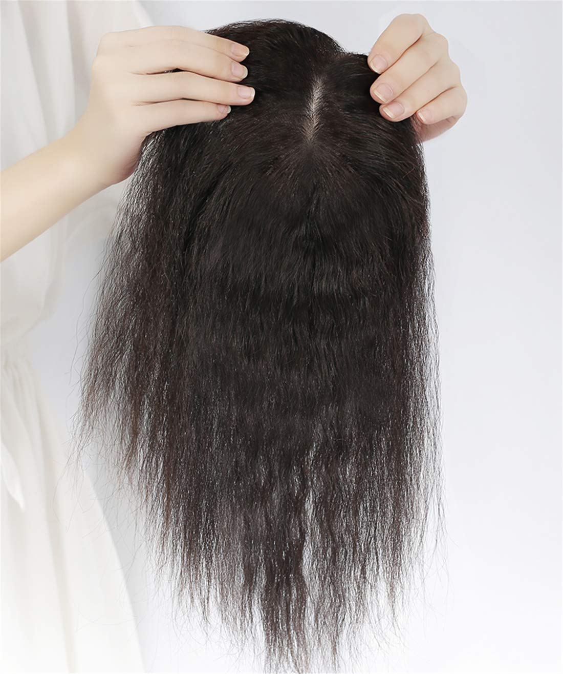 100% Real Human Hair Topper for Women - 10