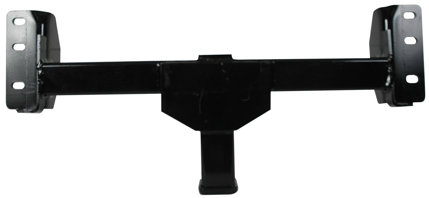 Reese 65005 2-Inch Square Front Mount Receiver Hitch - Heavy Duty Black Trailer Hitch for Trucks & SUVs - Perfect for Towing Trailers, Boats & Off-Road Accessories