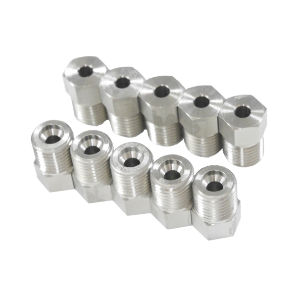 1/8 Inch Gland Nut - Pack of 10 | Hydraulic & Pneumatic Fittings for Industrial Equipment & Machinery
