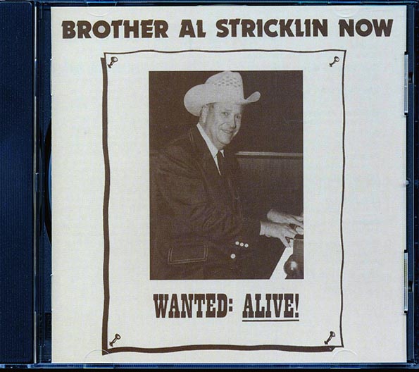 Brother Al Stricklin CD - Now: Wanted Alive | Gospel Music Album | Perfect for Worship Services & Spiritual Listening