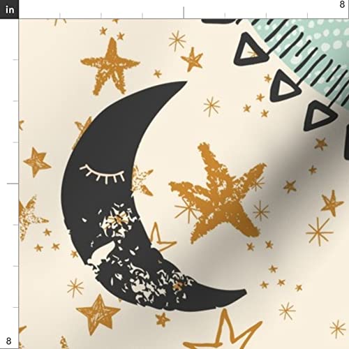 Premium Spoonflower Fabric - Soft Minky Playmats for Baby Blankets & Quilt Backing | Fat Quarter Printed Play Fabric for Sewing Projects | Perfect for Nursery Decor, DIY Crafts & Soft Toys