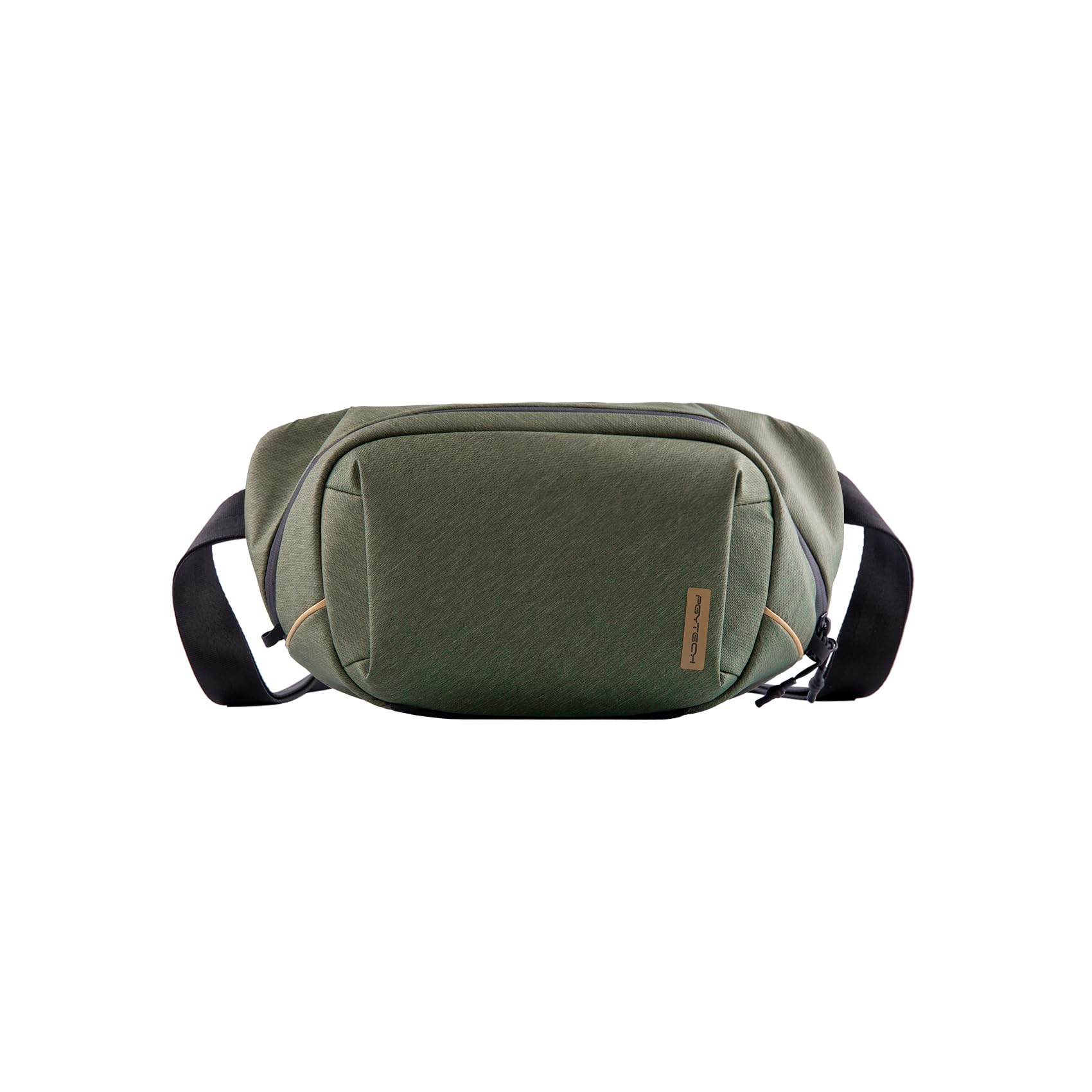 PGYTECH OneGo Solo V2 4L Camera Sling Bag - Waterproof Chest Pack for Sony Canon Nikon Mirrorless DSLR - Compact Crossbody Fanny Pack for Urban Travel Photography - Perfect for Hiking, Street & Travel Photography (Green)