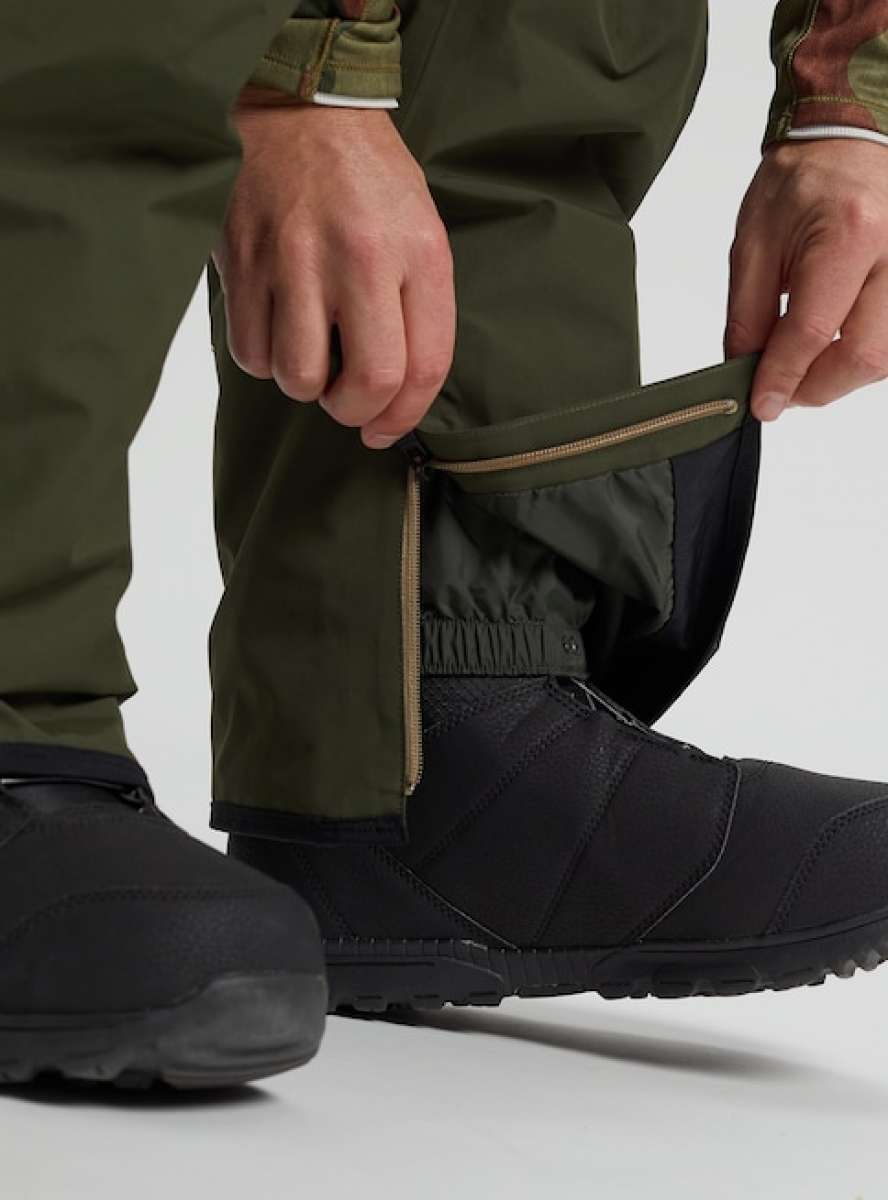 Burton AK GORE-TEX Cyclic Snowboard Pants 2023 - Waterproof & Breathable Ski Pants for Men & Women - Perfect for Snowboarding, Skiing & Winter Outdoor Adventures