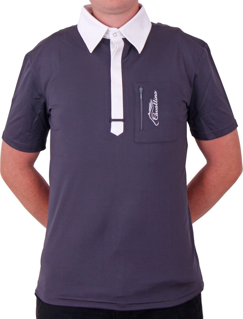 Cavallino Men's Competition Shirt - Premium Performance Polo for Golf, Tennis & Casual Wear | Moisture-Wicking & Breathable Fabric