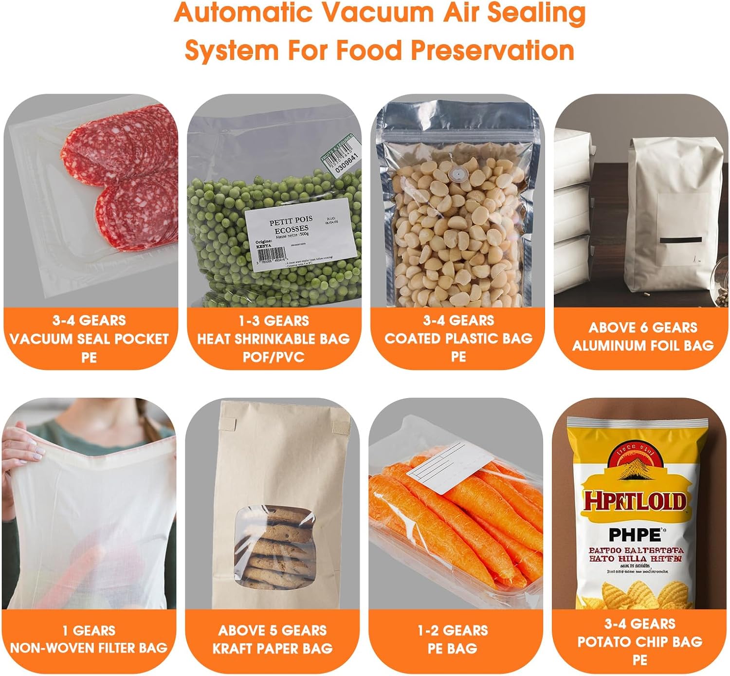 Manual Impulse Sealer for Plastic Bags - 12