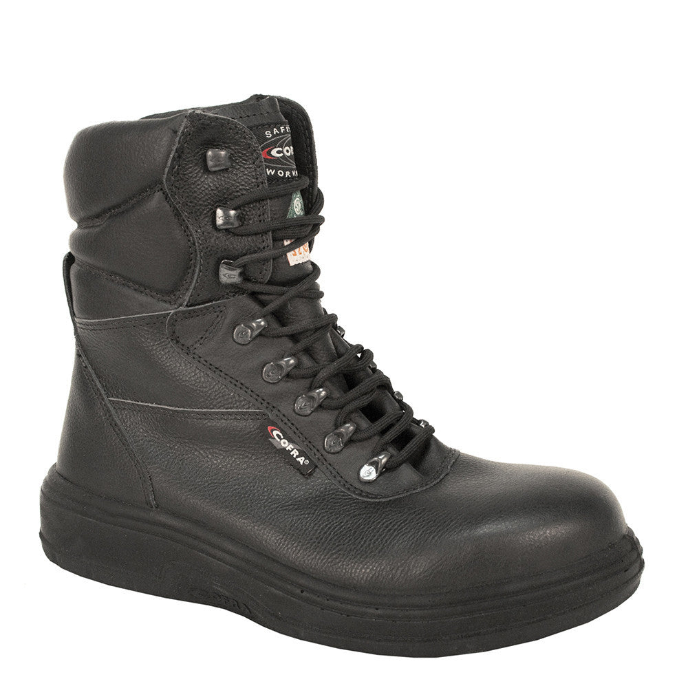 Cofra Road Men's 8 Composite Toe Asphalt Safety Work Boots - OSHA Approved for Construction, Road Work & Heavy Duty Industrial Use