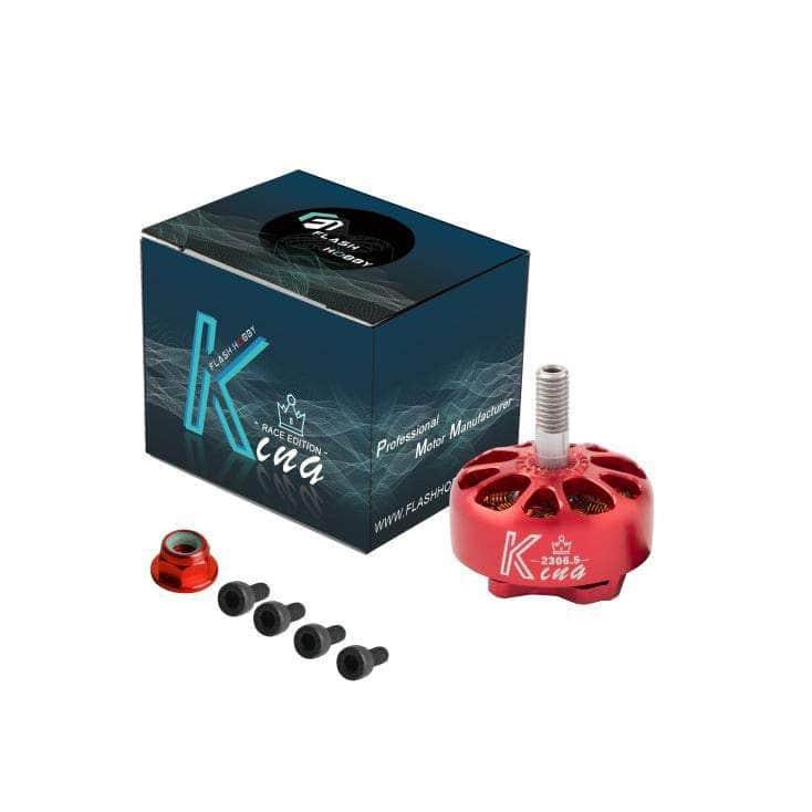Flash Hobby King 2306.5 1900Kv Brushless Motor for FPV Racing Drones - High Performance RC Quadcopter Upgrade (Perfect for Freestyle Flying & Aerial Photography)