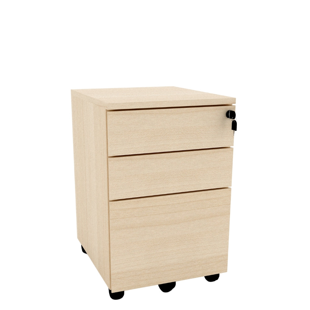 Lumina Pro Office Drawer Cabinet - 3-Drawer Storage Organizer for Files & Supplies | Perfect for Home Office, Workstation & Classroom Organization